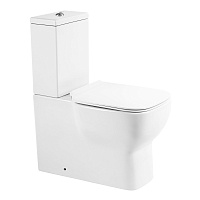 Унитаз напольный  BelBagno VASO BB127CP, безободковый