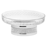 Настольная мыльница Boheme ROYALE CRISTAL ХРОМ 10930-CR, хром