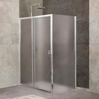 Душевой угол BelBagno Unique UNIQUE-AH-1-110/125-80-P-Cr 110-125*80 см, стекло структурированное/профиль хром Душевой угол BelBagno Unique UNIQUE-AH-1-110/125-80-P-Cr 110-125*80 см, стекло структурированное/профиль хром