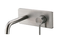 Смеситель для раковины BelBagno ETNA ETN-BLVM-IN встраиваемый в стену, сатин