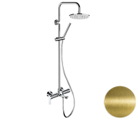 Душевая система с изливом Remer Class Line L34X7MMM20VO, бронза