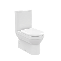 Унитаз напольный безободковый CREAVIT LETOON LT361-11CB00E-0000, белый