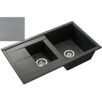 Мойка кухонная Aquaton Делия 1A716232DE230 87 серый