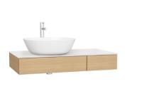 Тумба подвесная Vitra Origin левая 90 см 65675, дуб Тумба подвесная Vitra Origin левая 90 см 65675, дуб