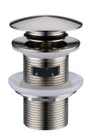 Донный клапан с переливом Boheme 612/2-NB, никель брашированный Донный клапан с переливом Boheme 612/2-NB, никель брашированный