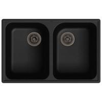 Мойка кухонная GranFest Quarz GF-Z15 черный 74