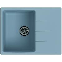 Мойка кухонная Ewigstein Gerd 65х50 Серый металлик