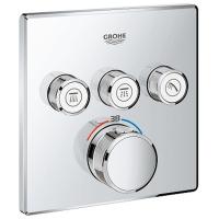 Смеситель с термостатом Grohe Grohtherm SmartControl 29126000 Для душа встраиваемый хром