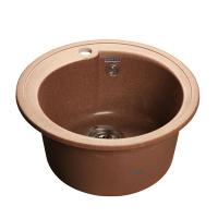 Мойка кухонная GranFest Rondo Терракот 45х45