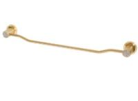 Держатель для полотенца Boheme ROYALE CRISTAL GOLD 10922-G, золото