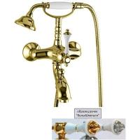 Смеситель Cezares Margot MARGOT-VDM-03/24-Bi/A для ванны золото 24 карат Смеситель Cezares Margot MARGOT-VDM-03/24-Bi/A для ванны золото 24 карат