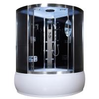 Душевой бокс Niagara NG-918N 150x150 стекло тонированное/черное/хром