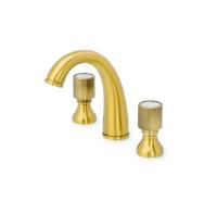 Смеситель для раковины на 3 отв. Boheme ROYAL CRYSTAL 317-Royal/CRST, бронза