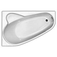Акриловая ванна Vagnerplast Selena левая 160*105 см, белая