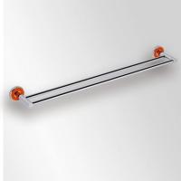 Полотенцедержатель Bemeta Trend-i 104104058g прямой двойной оранжевая основа