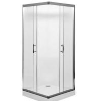 Душевой уголок Aquanet Alfa Cube 00185041 NAA1142 100x100 стекло прозрачное/хром