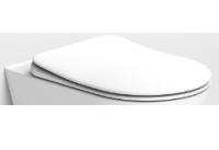 Сиденье для унитаза Boheme Avva 976-W микролифт, белый глянец