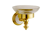 Мыльница настенная Boheme PALAZZO 10103, золото