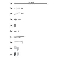 Кpепление панели Ravak NewDay, Gentiana B26500000N