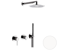 Душевая система Remer X Style X96S02BO, белый матовый