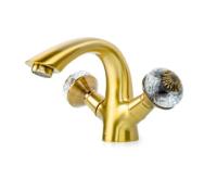 Смеситель для раковины Boheme Flora 311-FL, бронза