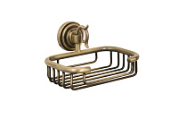 Настенный держатель для губки Boheme MEDICI 10619, бронза