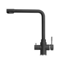 Смеситель Rush MS9035-33Black Для кухни Черный