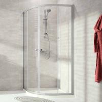 Душевой уголок Huppe (Hueppe) Alpha 2 A20605.087.321 100x100 стекло прозрачное/матовое серебро