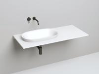 Раковина Salini S-Stone MAREA 01 1802201MRF, матовая покраска по RAL полностью Раковина Salini S-Stone MAREA 01 1802201MRF, матовая покраска по RAL полностью