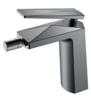 Смеситель для биде Boheme Venturo 376-SGM, черный хром