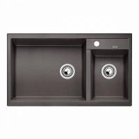 Мойка для кухни из искусственного камня Blanco Metra 9 518886 Темная скала 50х85