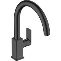 Смеситель Hansgrohe Vernis Shape 71871670 Для раковины Черный матовый