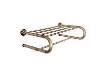 Полка для полотенец Boheme MEDICI 10627, бронза