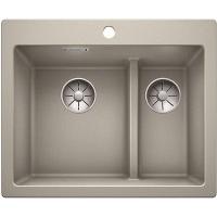 Мойка для кухни из искусственного камня Blanco Pleon 6 Split 521692 Жемчужный 50х60 Мойка для кухни из искусственного камня Blanco Pleon 6 Split 521692 Жемчужный 50х60
