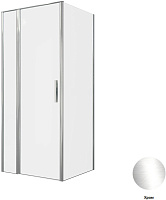 Душевой угол Allen Brau Priority 3.31025.00 + 3.31040.00 90*80*200 см, профиль хром