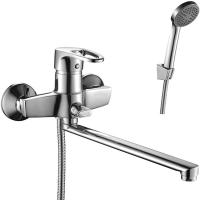 Смеситель Decoroom DR67043 одноручный универсальный с поворотным изливом 300мм, хром Смеситель Decoroom DR67043 одноручный универсальный с поворотным изливом 300мм, хром