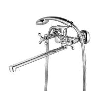 Смеситель Lemark Vista LM7651C универсальный с плоским поворотным изливом 300 мм, хром