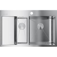 Мойка кухонная Omoikiri Akisame 78-2-IN-R 51х78