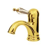 Смеситель для раковины Boheme IMPERIALE Ripresa 321, золото