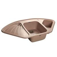 Мойка кухонная GranFest Corner GF-C1040E светло-розовый 1039x560