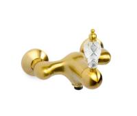 Смеситель для душа Boheme Crystal 304-CRST, бронза