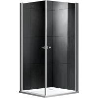 Душевой уголок Gemy New Rockcoco S03172C 90x90 стекло прозрачное/хром