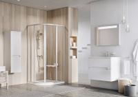 Душевой угол Ravak Supernova SKCP4-90 3117O102Z1 90*90*195 см, профиль белый/стекло прозрачное