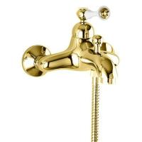 Смеситель Cezares Margot MARGOT-VM-03/24-Bi для ванны золото 24 карат