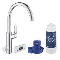 Смеситель Grohe Blue Pure Eurosmart 30383000 Для кухни с функцией фильтрации Хром
