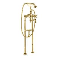 Смеситель Cezares First FIRST-VDPS2-03/24-M для ванны золото 24 карат Смеситель Cezares First FIRST-VDPS2-03/24-M для ванны золото 24 карат