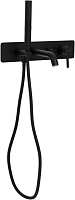 Встраиваемый комплект для ванны и душа Allen Brau Priority 5.31006-31, черный матовый