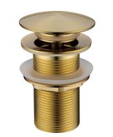 Донный клапан с переливом Boheme 612/2-MG, матовое золото Донный клапан с переливом Boheme 612/2-MG, матовое золото