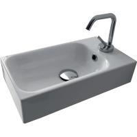 Раковина Kerasan Cento 353701R*1 R Подвесная Белая 45