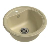 Мойка кухонная GranFest Antik R50 бежевый 52